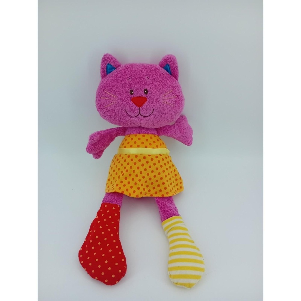 Gund Missy Meow Pink Cat Plush 4036964‎ Baby Gund Kitten Stuffed Animal Soft